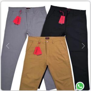 HUGO মেন্স টুইল প্যান্ট (3 পিছ )