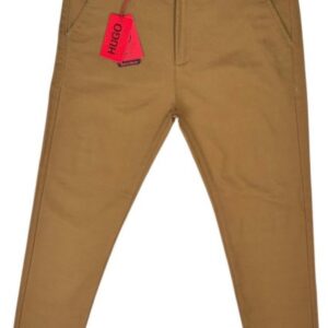 HUGO মেন্স টুইল প্যান্ট ( কফি কালার )